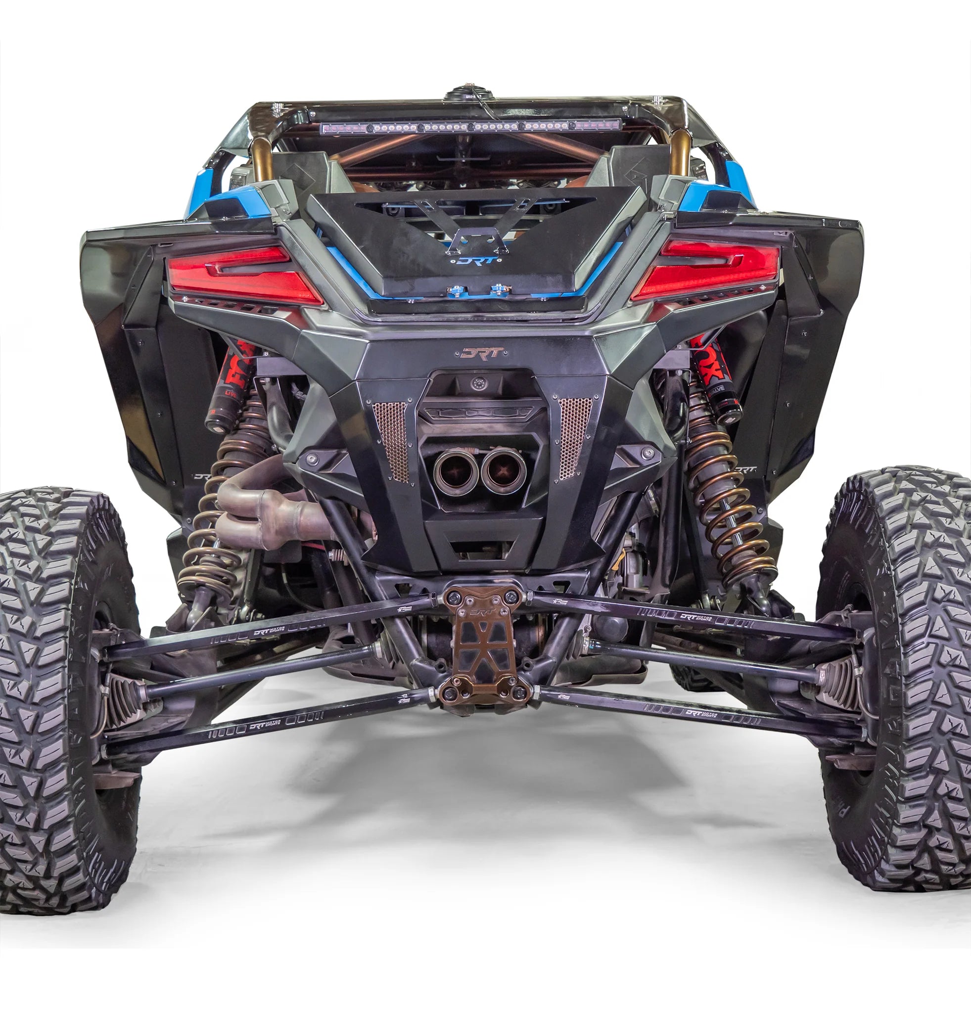 DRT Motorsports Polaris Pro R Aluminum Rear Inner Fender Guards