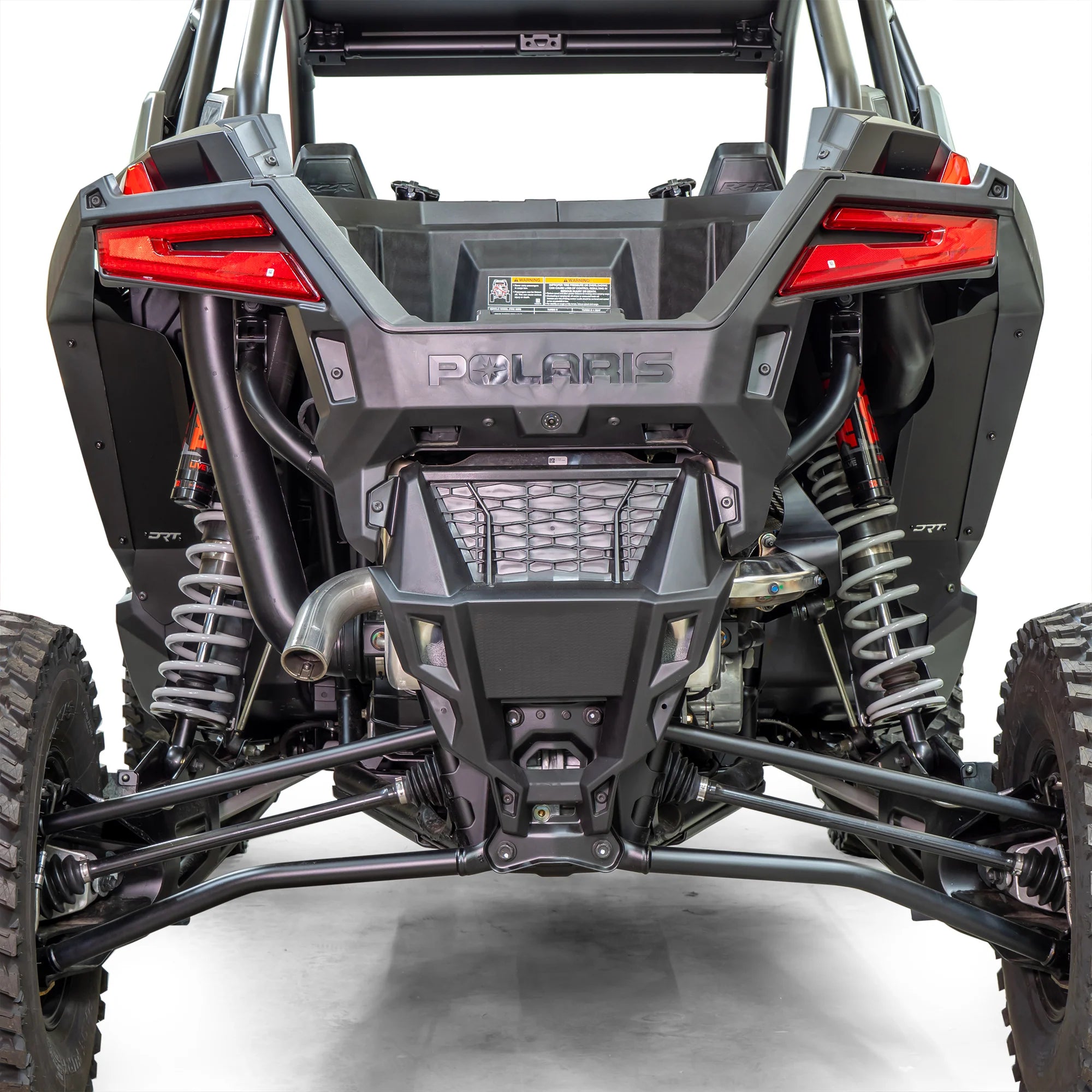 DRT Motorsports Polaris Pro XP / Turbo R Aluminum Rear Inner Fender Guards