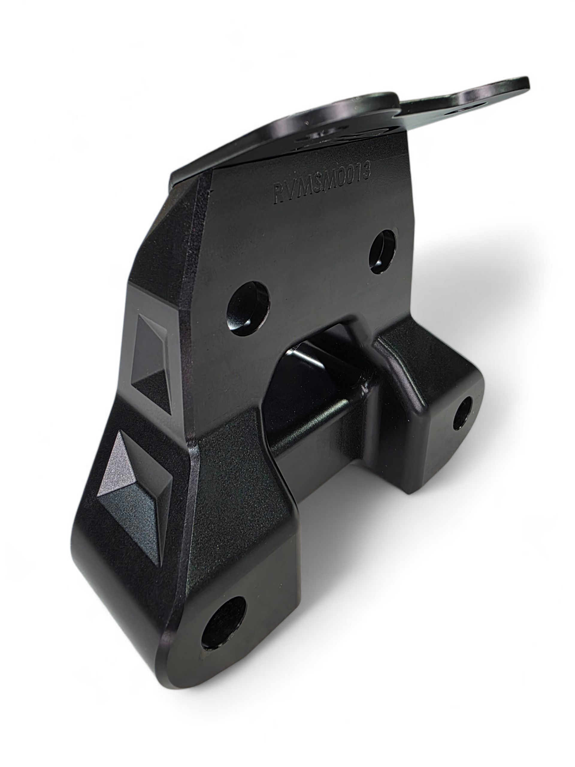 2024+ Can Am Maverick R Billet Radius Rod Plate (Black)