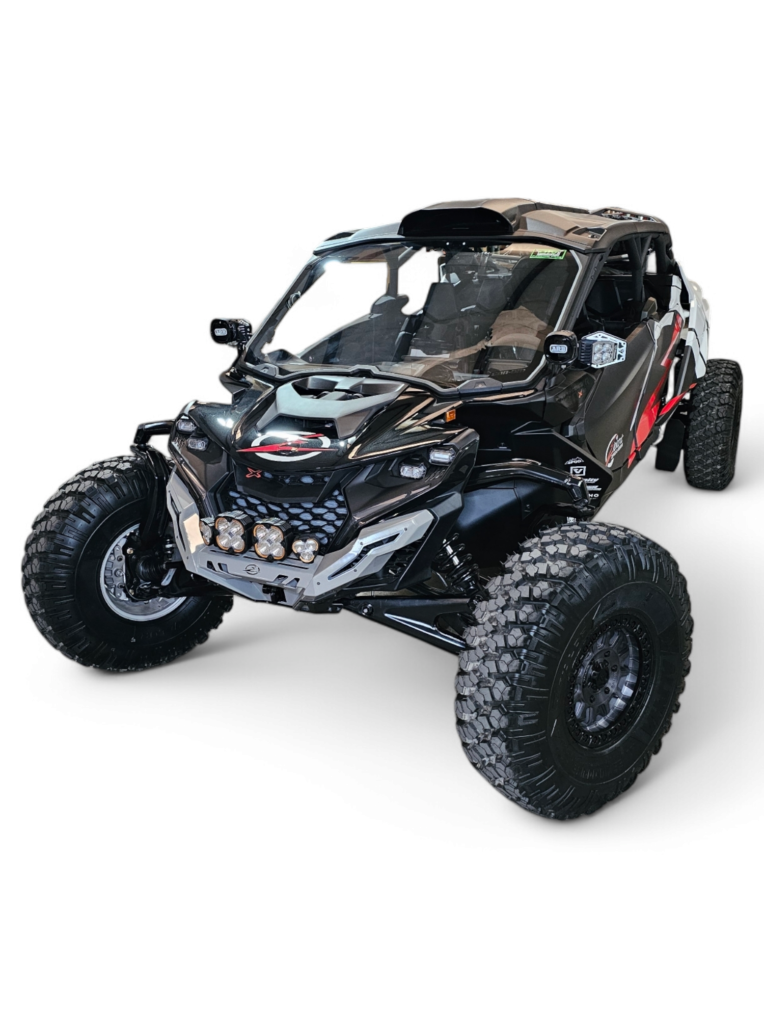 2024 to Current Maverick R Volt Front Winch Bumper