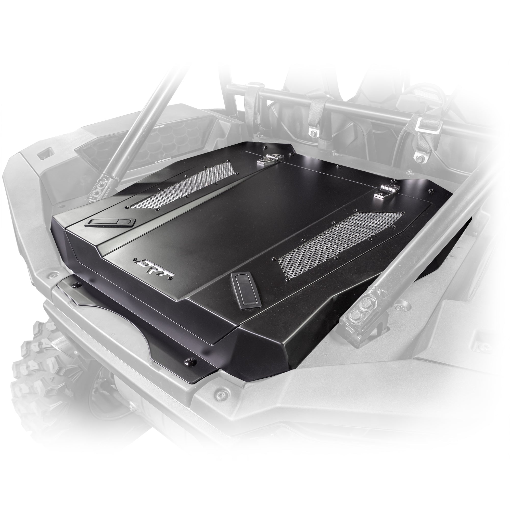 DRT Motorsports Polaris 2024+ RZR XP 1000/4 Aluminum Trunk Enclosure