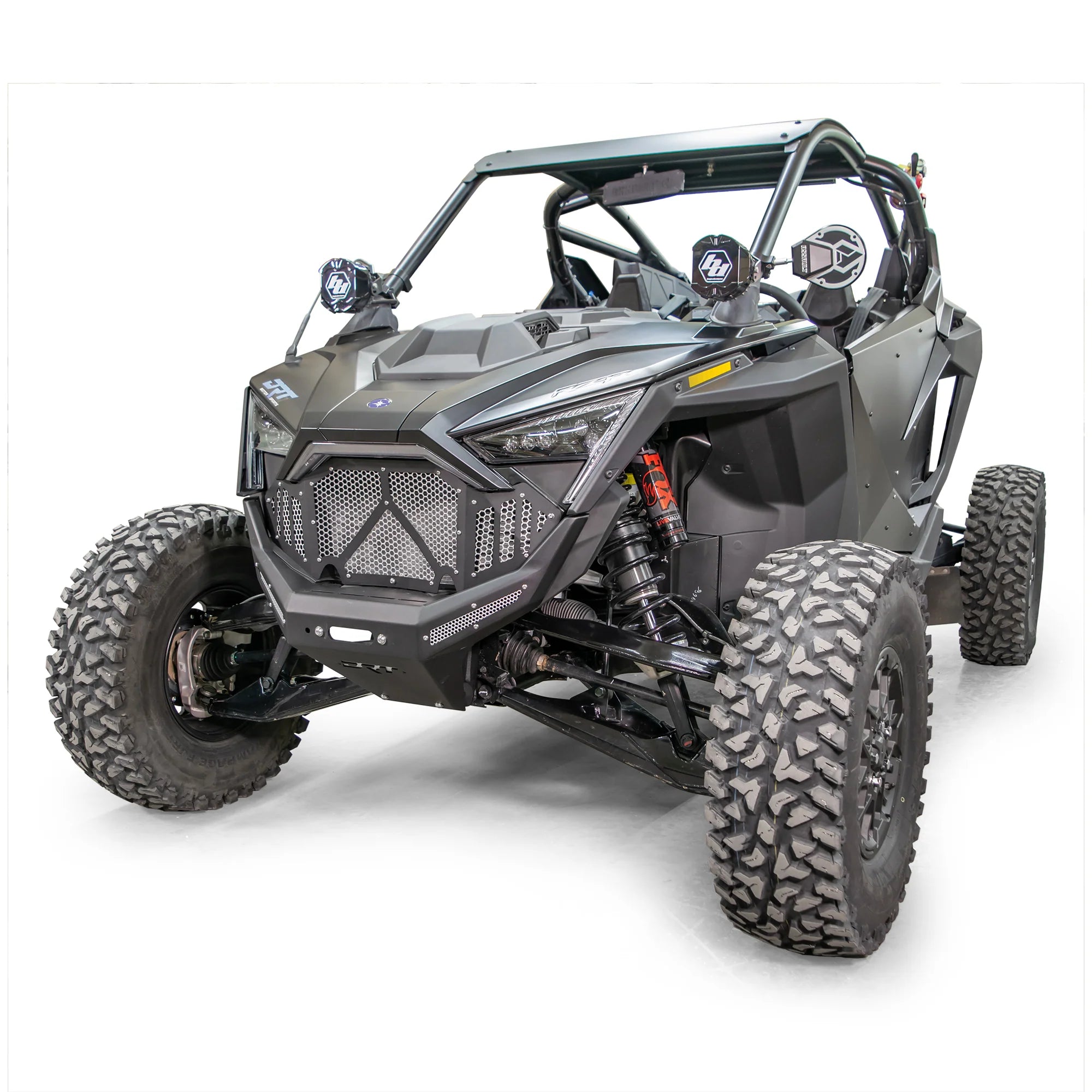 DRT Motorsports Polaris Pro R / Turbo R 2022+ Aluminum Front Grill - Black