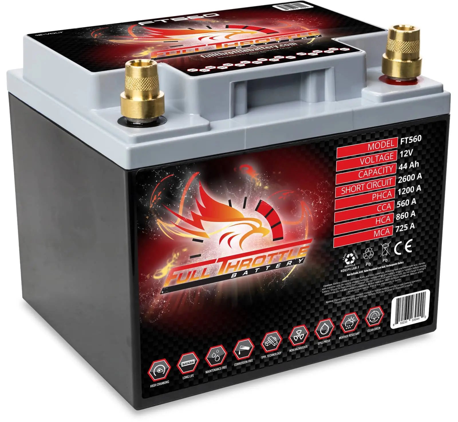 Full throttle Battery 560