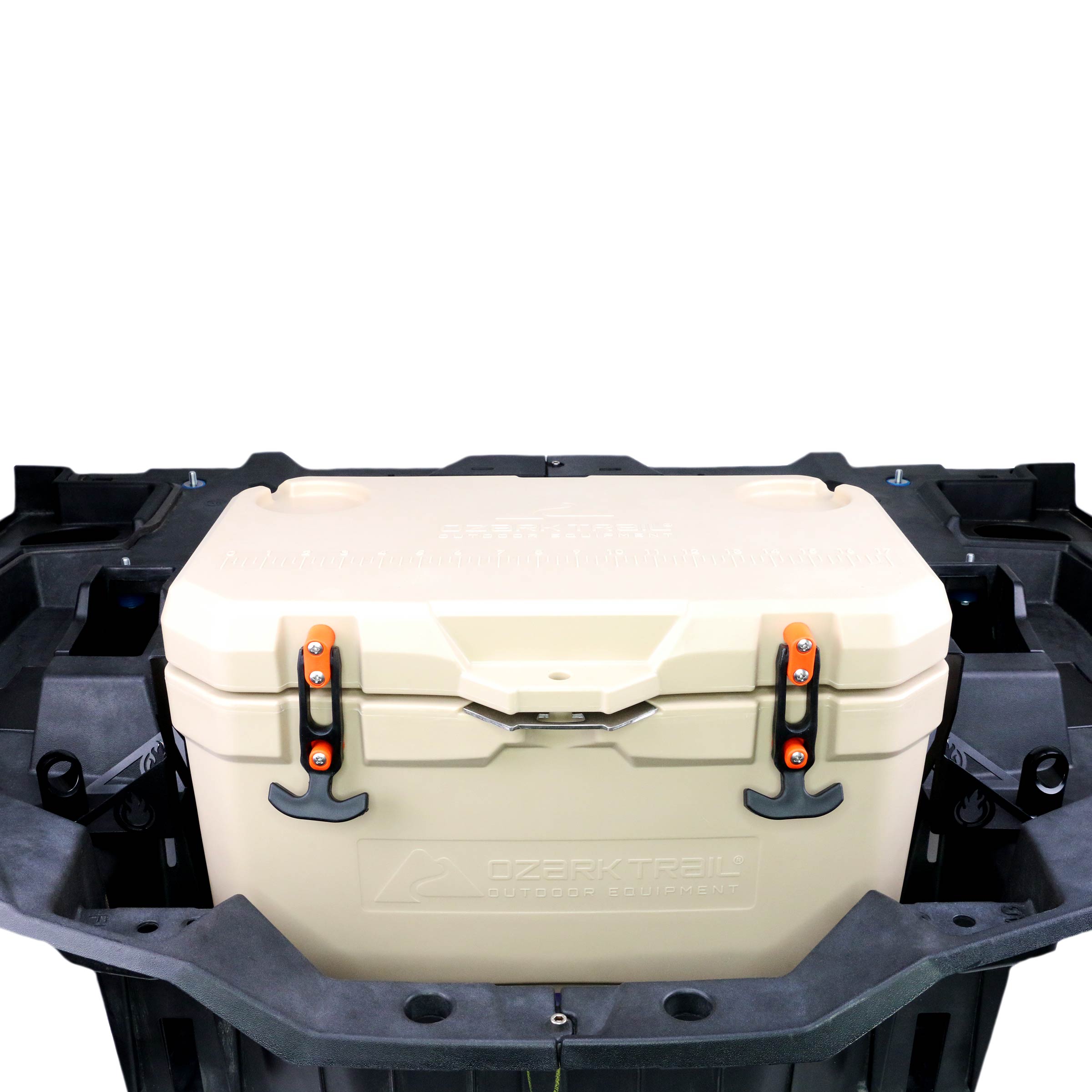 Ozark Trail 26 Qt Older Style Cooler Mounts for Polaris RZR XP XP4 1000 Turbo - Litt Industries
