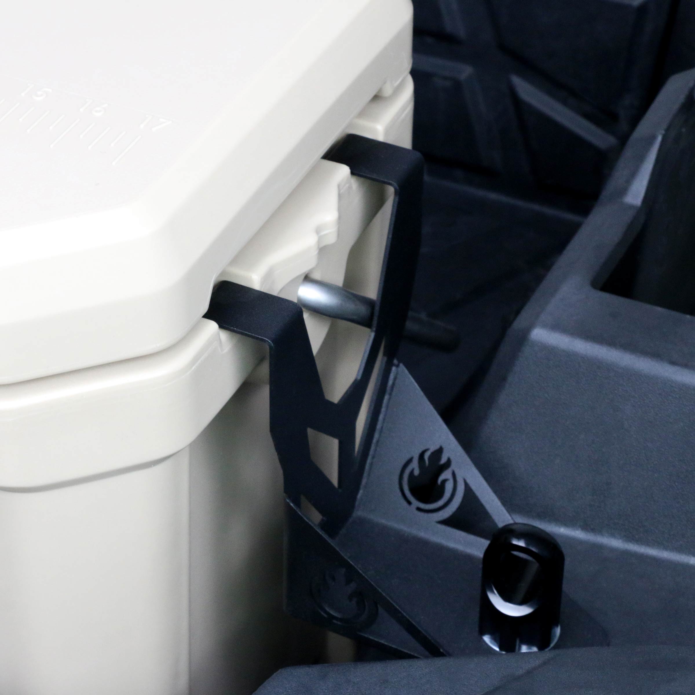 Ozark Trail 26 Qt Older Style Cooler Mounts for Polaris RZR XP XP4 1000 Turbo - Litt Industries