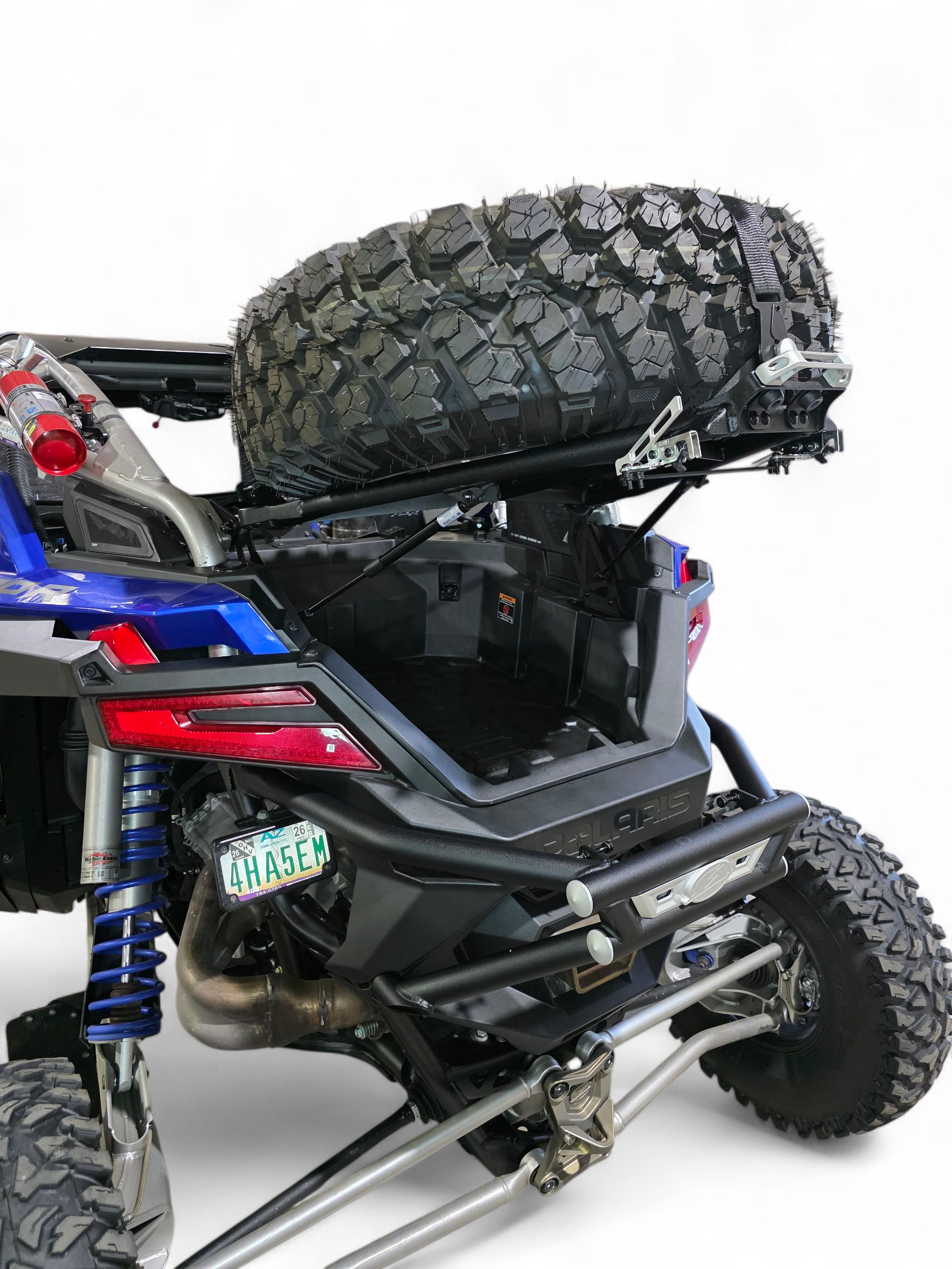 2022+ Polaris RZR Pro R Amp Rear Tire Rack Rear Bumper Combo