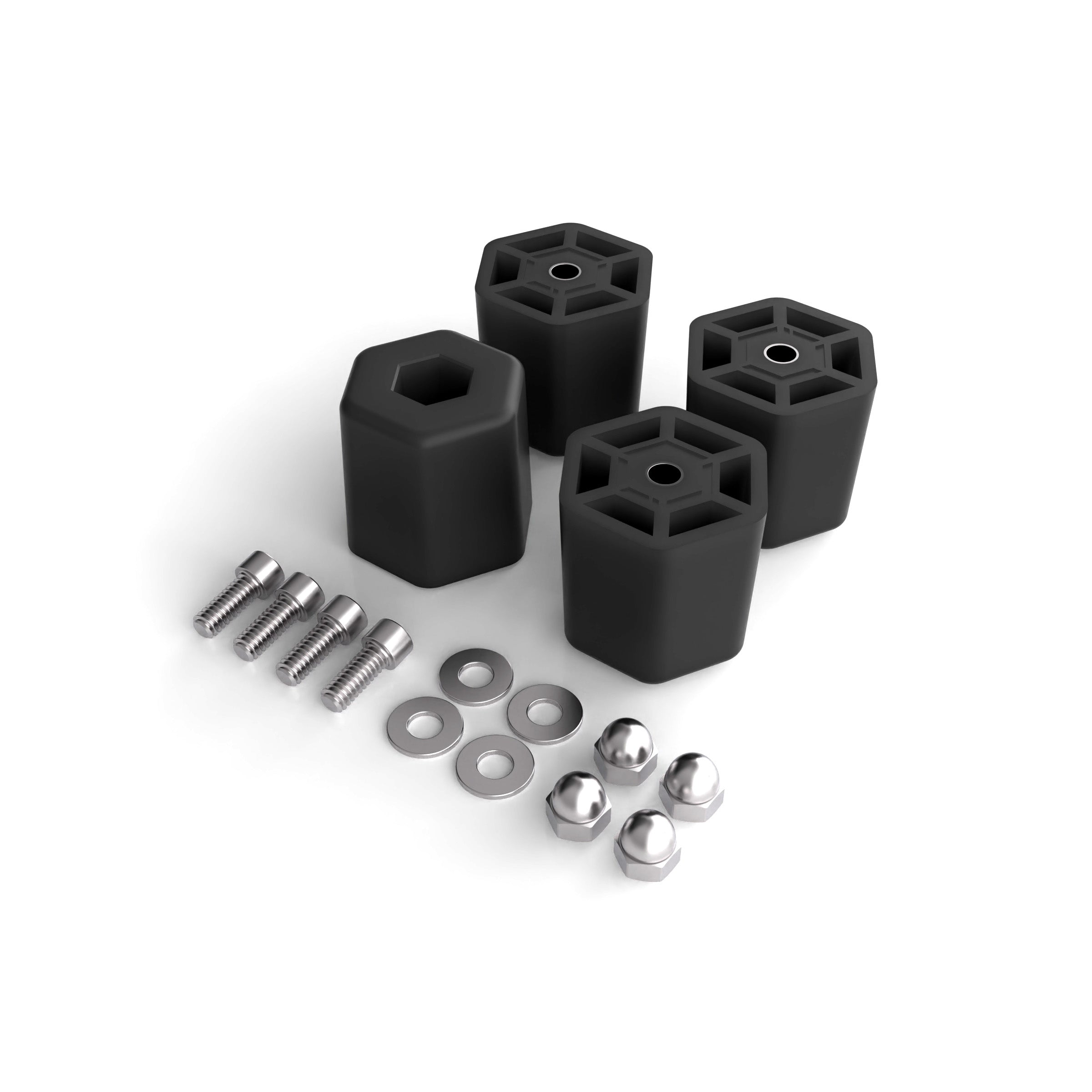 Rigid Tool Box Feet & Hardware