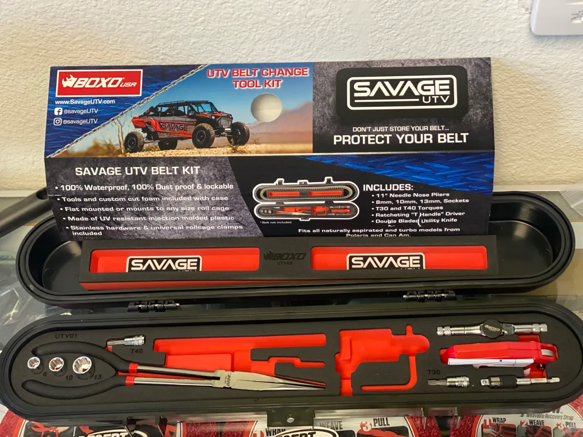 Savage UTV Belt case