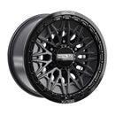 Alpha 6R Beadlock | Satin Black w/ Gloss Black Ring