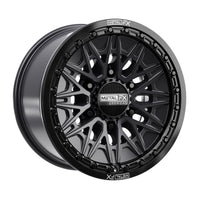 Alpha 6R Beadlock | Satin Black w/ Gloss Black Ring