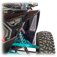 Polaris RZR wheels and extended fender clearance for 35″ tires