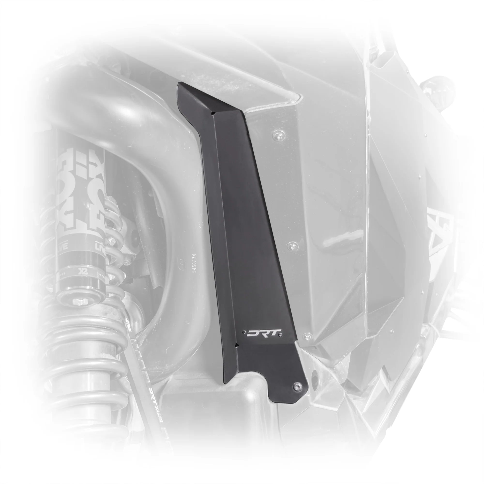 DRT Motorsports Polaris Pro R Aluminum Rear Inner Fender Guards