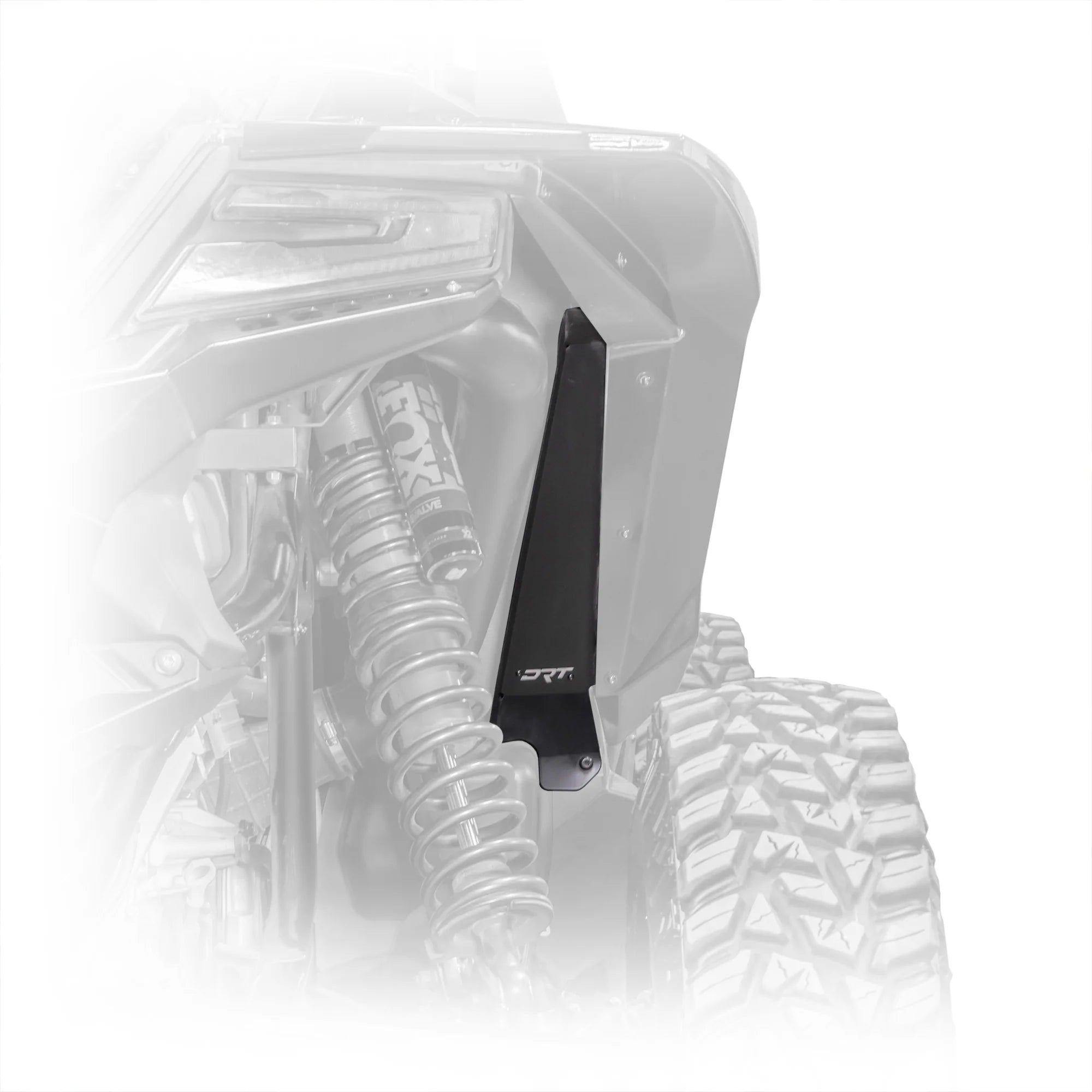 DRT Motorsports Polaris Pro R Aluminum Rear Inner Fender Guards