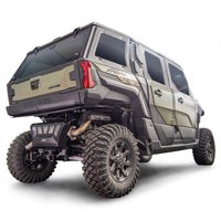 Full view of the Polaris Xpedition with the DRT Polaris 2024+ XPEDITION Exhaust Cover installed