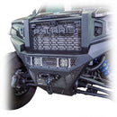 Installed front bumper on a Polaris adventure side by side