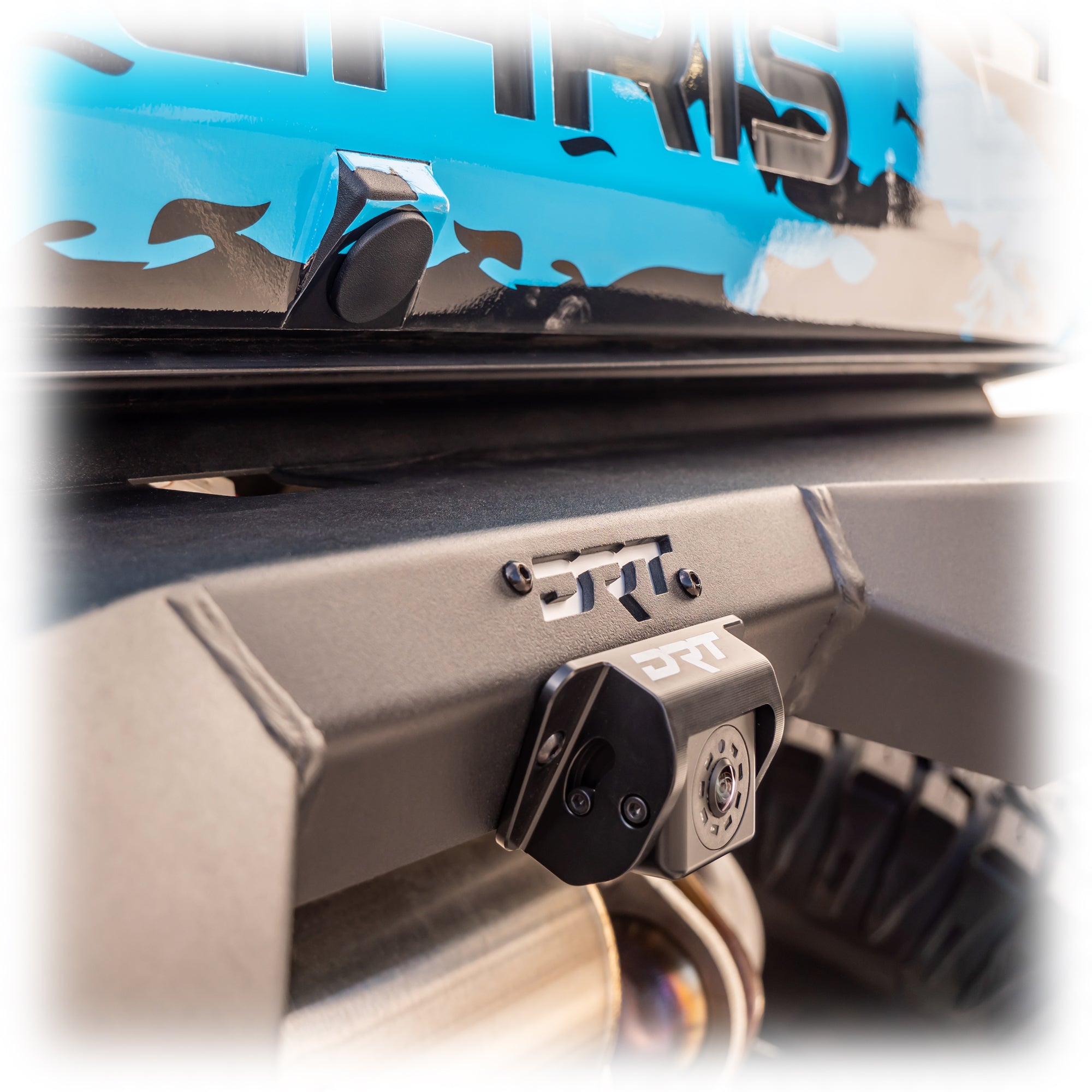 Adjustable rear camera mount for Polaris Xpedition by DRT