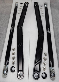 2020 to Current Polaris RZR Pro XP Radius Rods in Black Finish