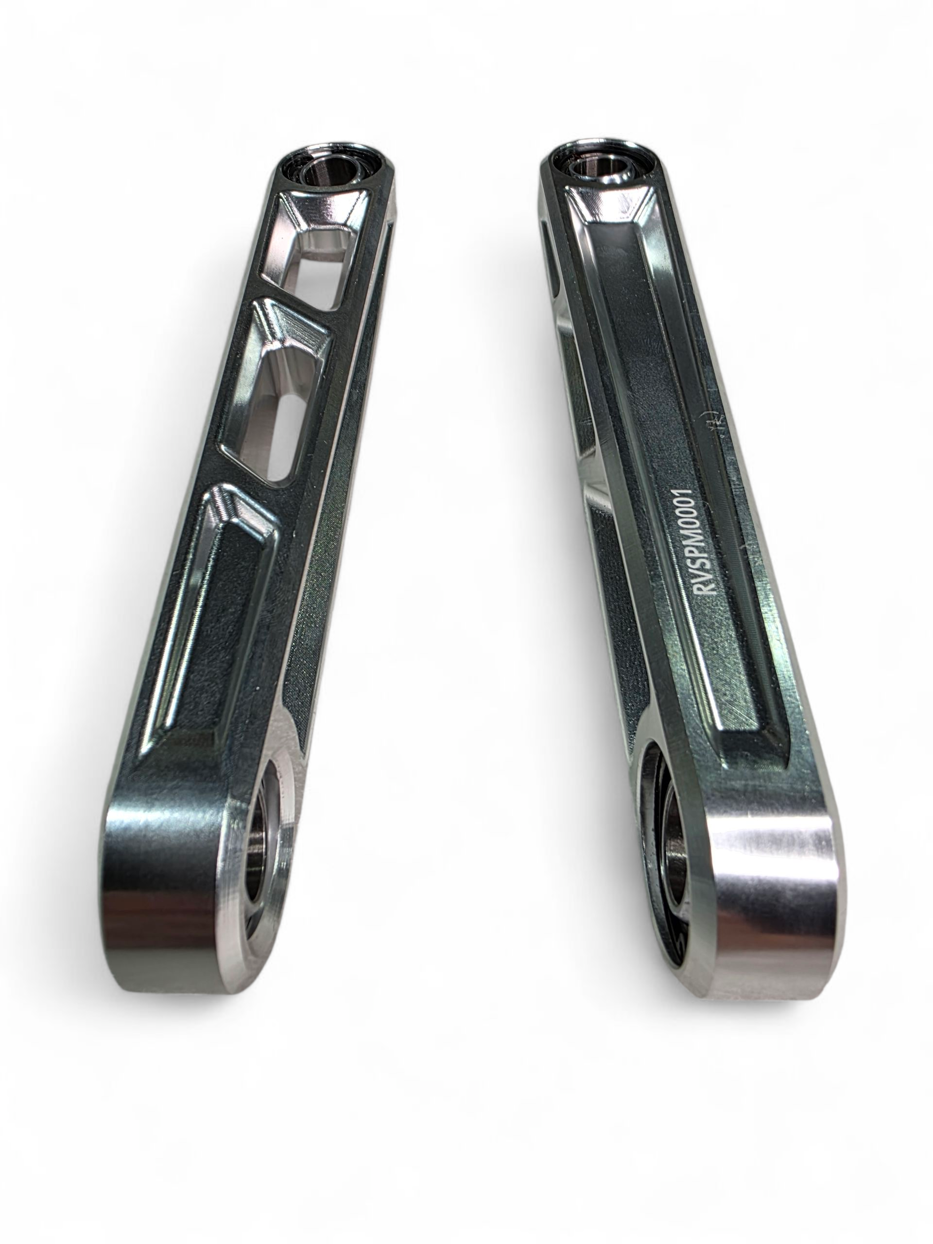 2024+ Can Am Maverick R Front Sway Bar Links Anodized (Clear)