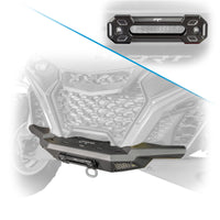 Maverick R front bumper with Fairlead