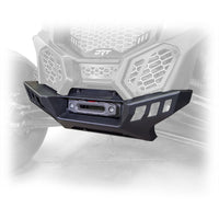 Heavy-duty Can-Am X3 front winch bumper – black powder-coated