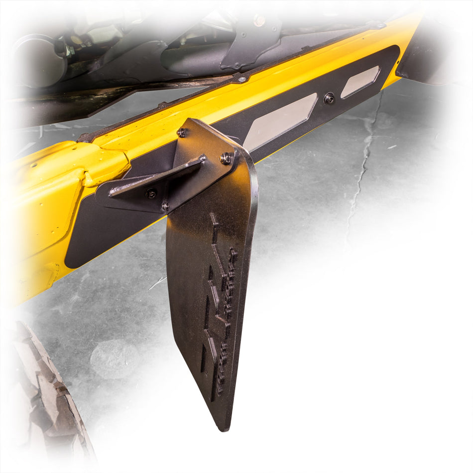 Rear Aluminum Mud Rock Guard Kit - Can-Am 2024 Maverick – Desert Whips