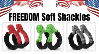 1/2" Synthetic Freedom Soft Shackles (2 Pack)