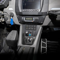 Polaris 2025 RZR Pro R Kenwood Radio and Rocker Intercom with Switch Pros VERTICAL Bracket