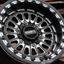 Delta 6R Beadlock | Satin Black Contrast Cut