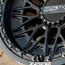 Alpha 6R Beadlock | Satin Black w/ Gloss Black Ring