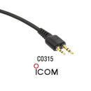 Coil Cord Headset Adapter
