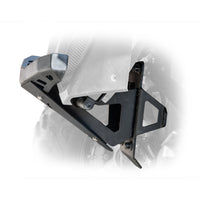 UTV front bumper bulkhead kit for Can-Am X3 2017+ by DRT adds rigidity and off-road strength Side view