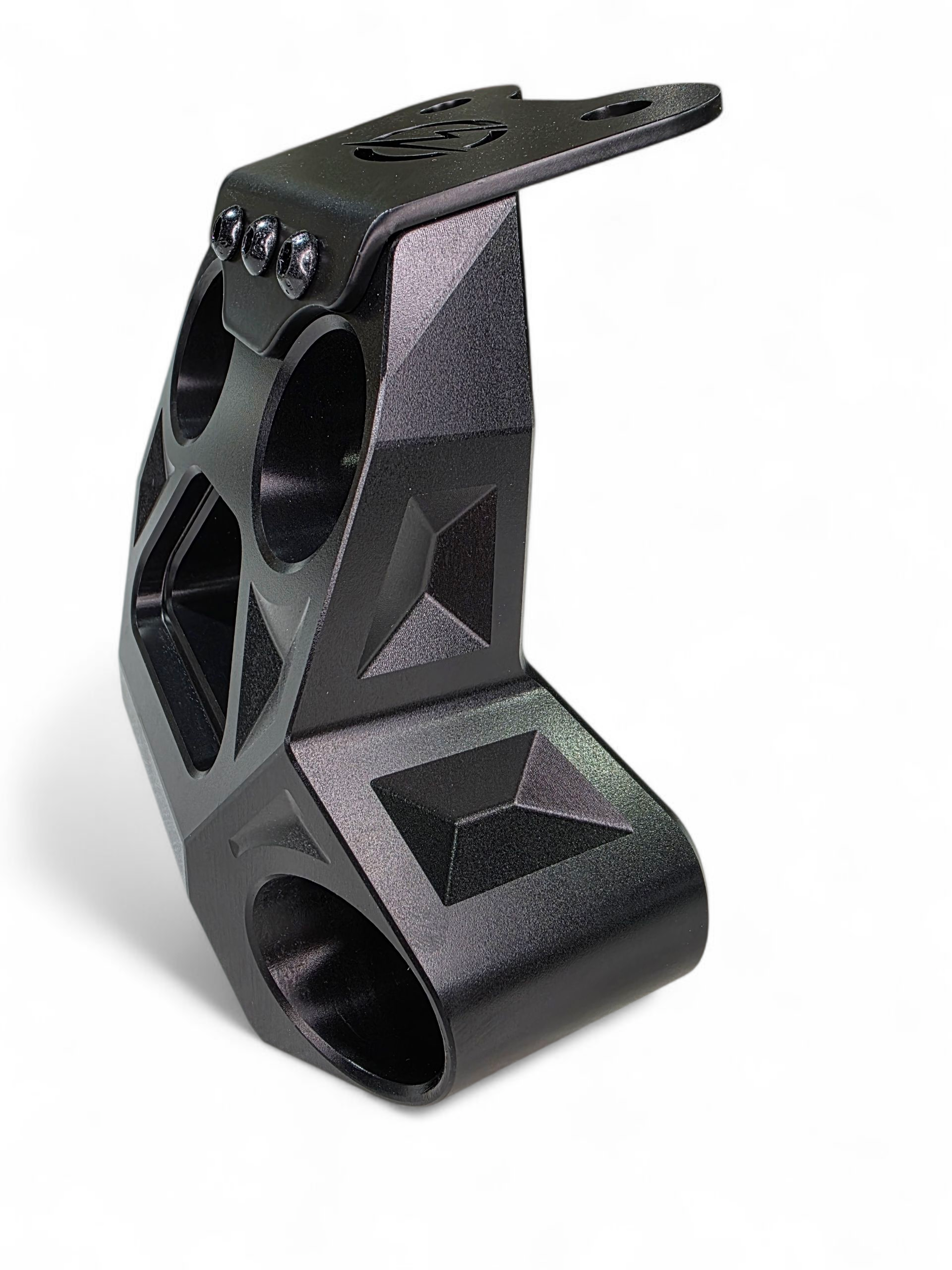 2024+ Can Am Maverick R Billet Radius Rod Plate (Black)