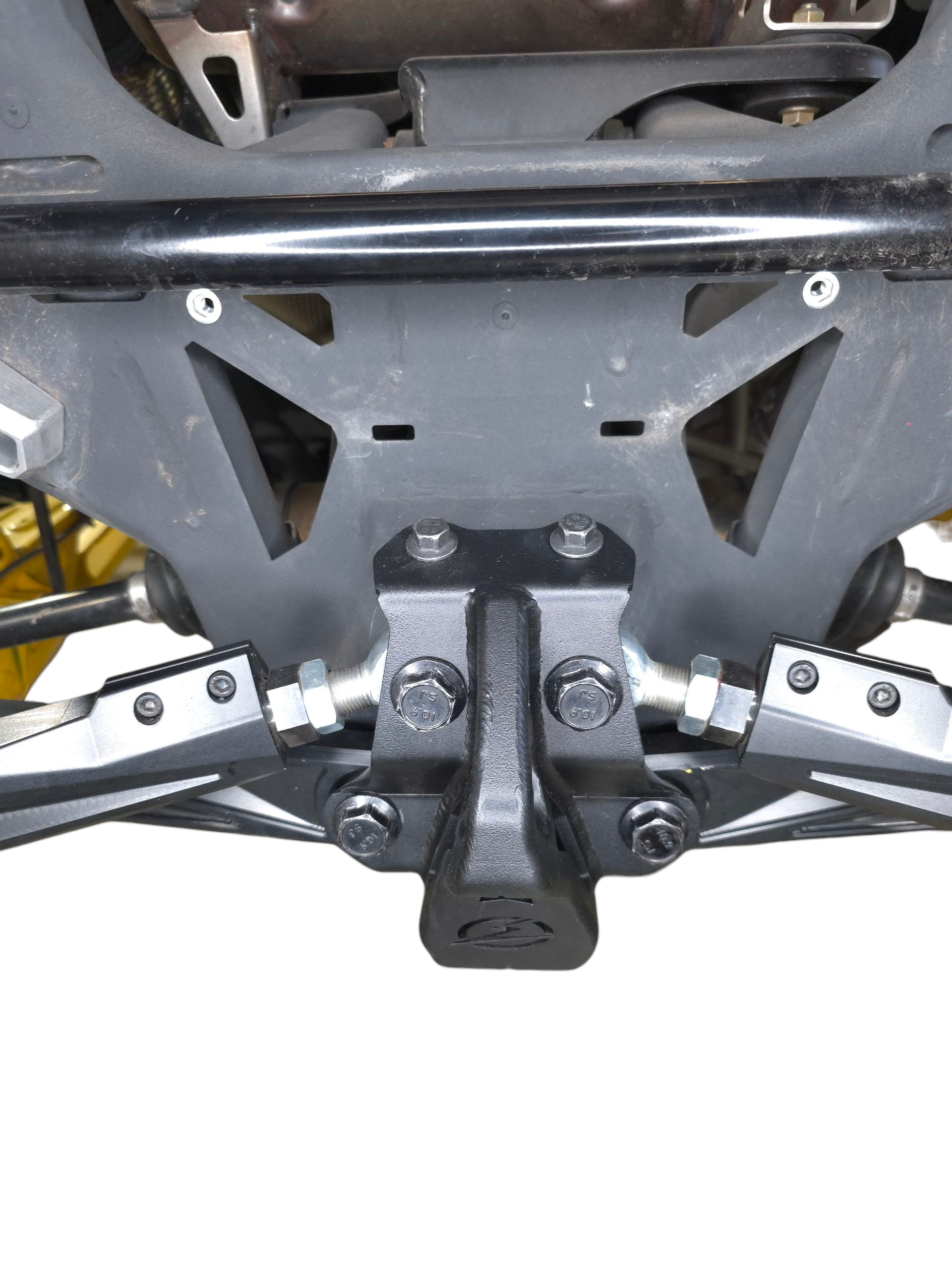 2024-26 Can Am Maverick R Sheet Metal Radius Rod Plate (2 Seat) Does not fit RC Models