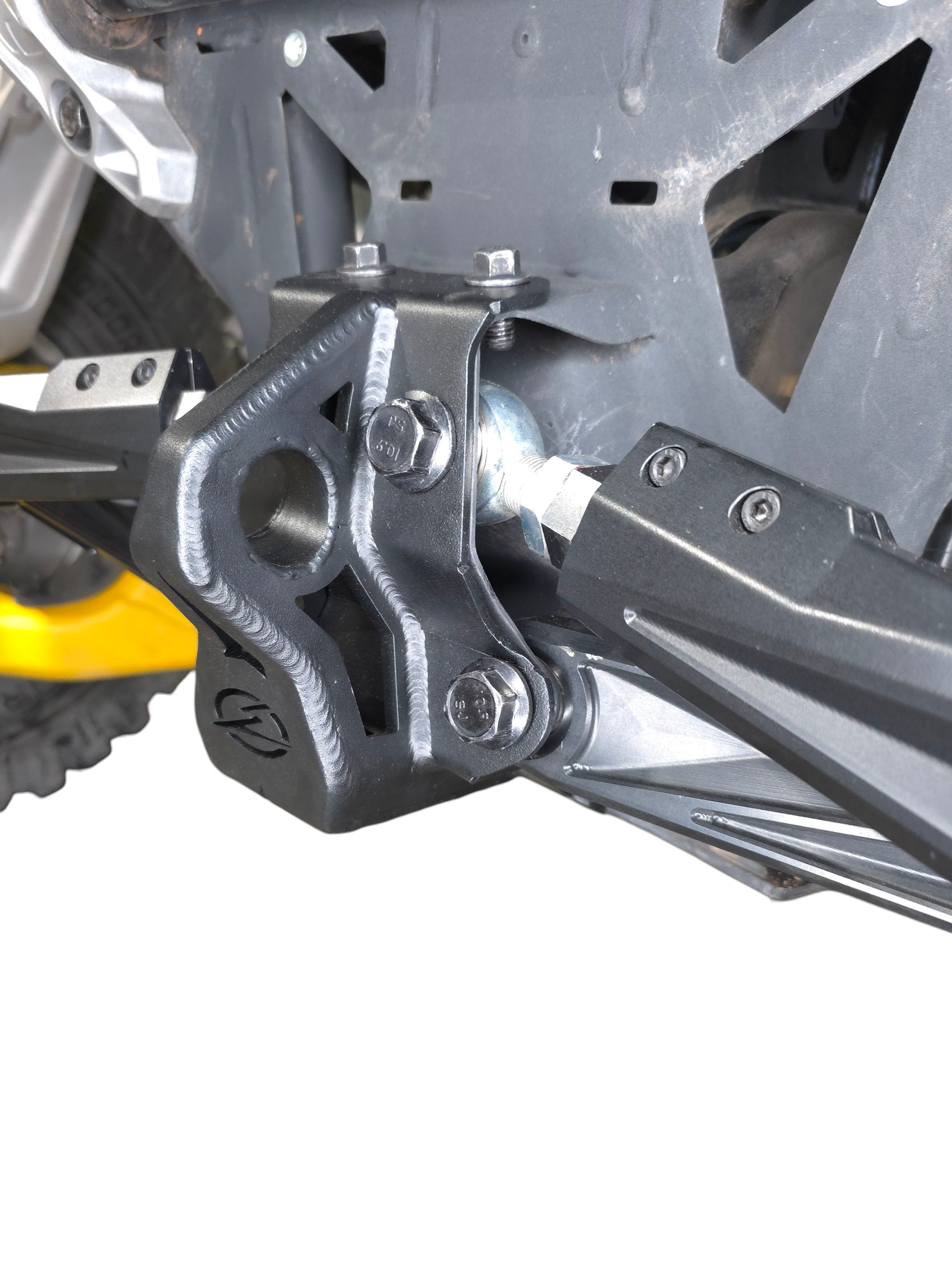 2024-26 Can Am Maverick R Sheet Metal Radius Rod Plate (4 Seat) Works with both RC models