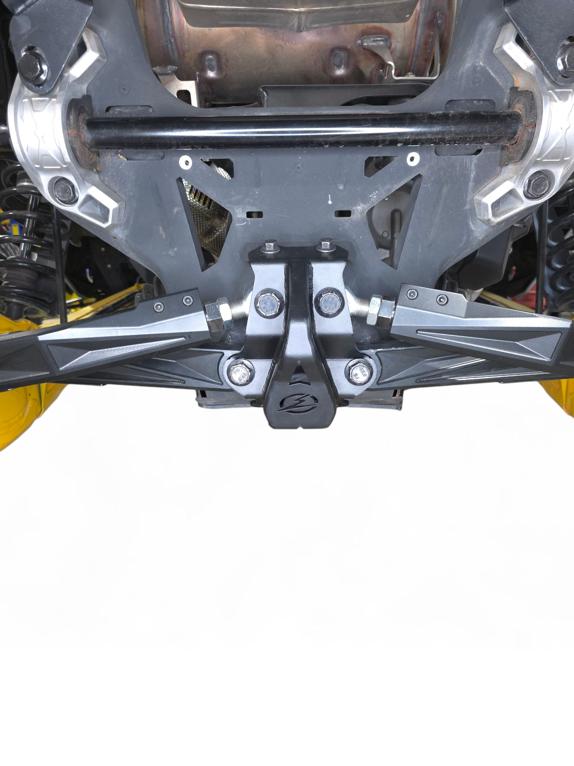2024-26 Can Am Maverick R Sheet Metal Radius Rod Plate (4 Seat) Works with both RC models