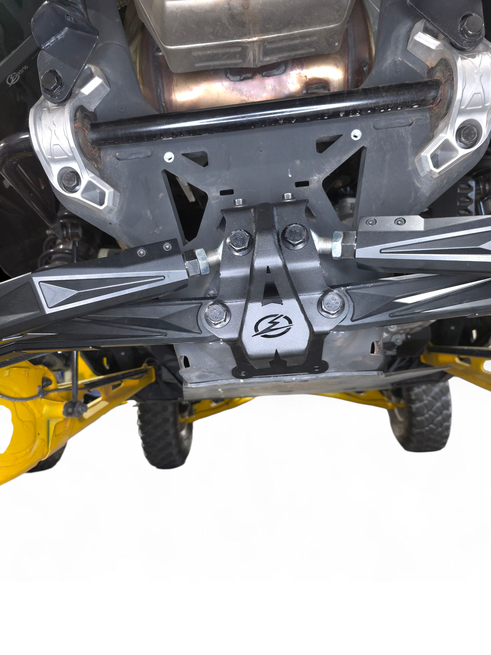 2024-26 Can Am Maverick R Sheet Metal Radius Rod Plate (2 Seat) Does not fit RC Models