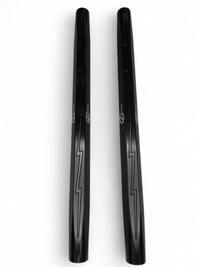 2017+ Can Am X3 Maverick Billet Tie Rods Anodized Black (RS 72" Model Only)