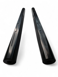 2017+ Can Am X3 Maverick Billet Tie Rods Anodized Black (RS 72" Model Only)