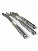 2017+ Can Am X3 Maverick Volt Billet Radius Rods Anodized Clear (RS 72" Model Only)