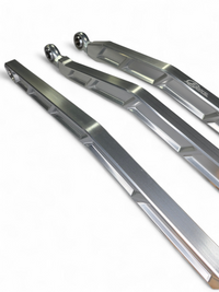 2017+ Can Am X3 Maverick Volt Billet Radius Rods Anodized Clear (RS 72" Model Only)