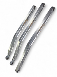2017+ Can Am X3 Maverick Volt Billet Radius Rods Anodized Clear (RS 72" Model Only)