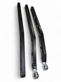 2017+ Can Am X3 Maverick Volt Billet Radius Rods Anodized Black (RS 72" Model Only)
