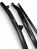2024+ Can Am Maverick R High Clearance Adjustable Radius Rods (Anodized Black)