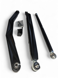 2024+ Can Am Maverick R High Clearance Adjustable Radius Rods (Anodized Black)