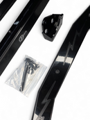 2024+ Can Am Maverick R High Clearance Adjustable Radius Rods (Anodized Black)