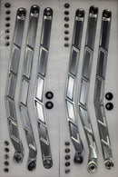 2017+ Can Am X3 Maverick Volt Billet Radius Rods Anodized Clear (RS 72" Model Only)
