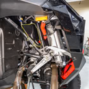 RPM Pro R & Turbo R  Carbon Fiber Radiator Heat Air Deflector & Cab Cooling Panel