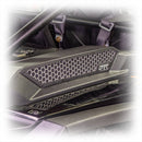 RZR XP 1000 aluminum intake vents installed on side panel