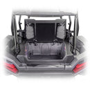 Rear cargo area shown with trunk enclosure open