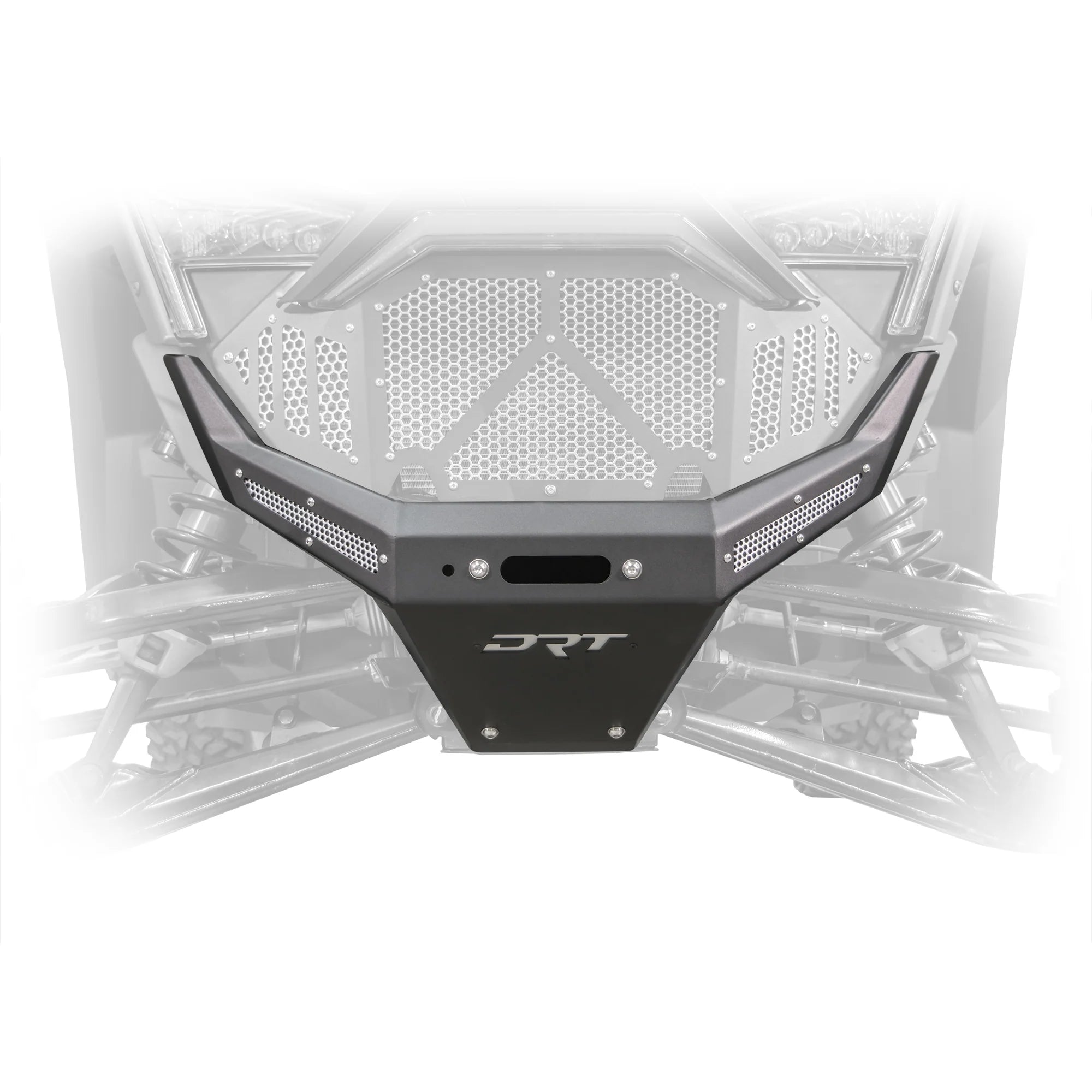 DRT Motorsports Polaris Pro R / Turbo R 2022+ Front Winch Bumper - Black
